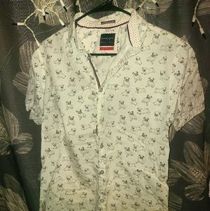 Denim & Flower Slim Fit Medium Button Up